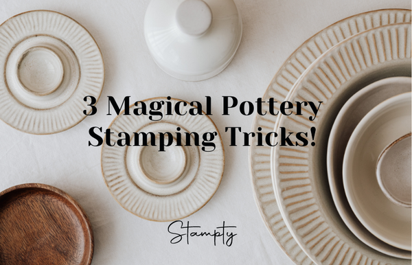 3 Magical Pottery Stamping Tricks!