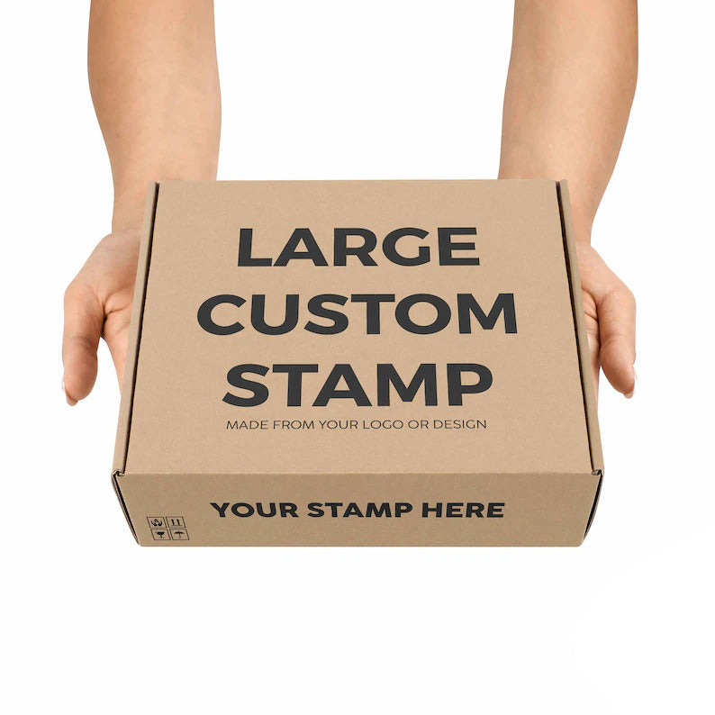Business Logo Stamp | Custom Company Logo Stamp | Eco Friendly Branding  Stamp | Custom Rubber Stamp | Large Custom Soap Stamp