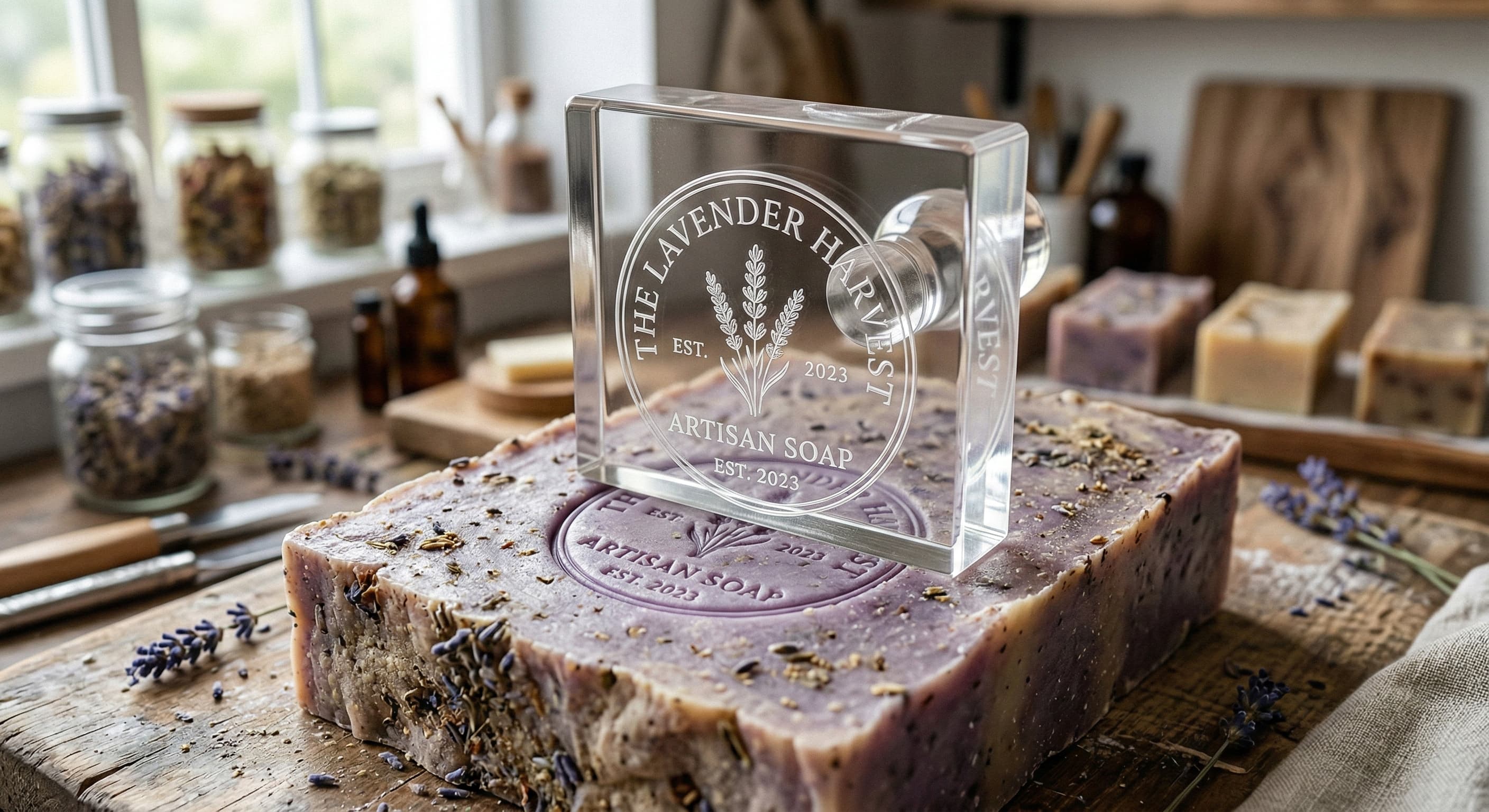 Why a Custom Made Soap Stamp is the Ultimate Branding Tool for Artisan Soap Makers