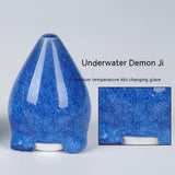 Eco-Safe reactive ceramic glaze with flower bloom effect in 500ml bottle