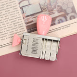 Nausicaa Text Date Stamp DIY Wheel Knob