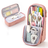 Large-capacity Girl Creative Double-layer Multifunctional Stationery Box
