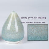 Eco-safe reactive liquid ceramic glaze with flower bloom effect in 500ml bottle