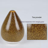 Eco-safe liquid ceramic glaze forming flower-like crystalline patterns at high-fire temperatures