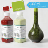 Professional reactive leopard glaze bottle for pottery with liquid porcelain color, 500ml