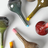 Professional reactive leopard glaze bottle 500ml for pottery ceramics