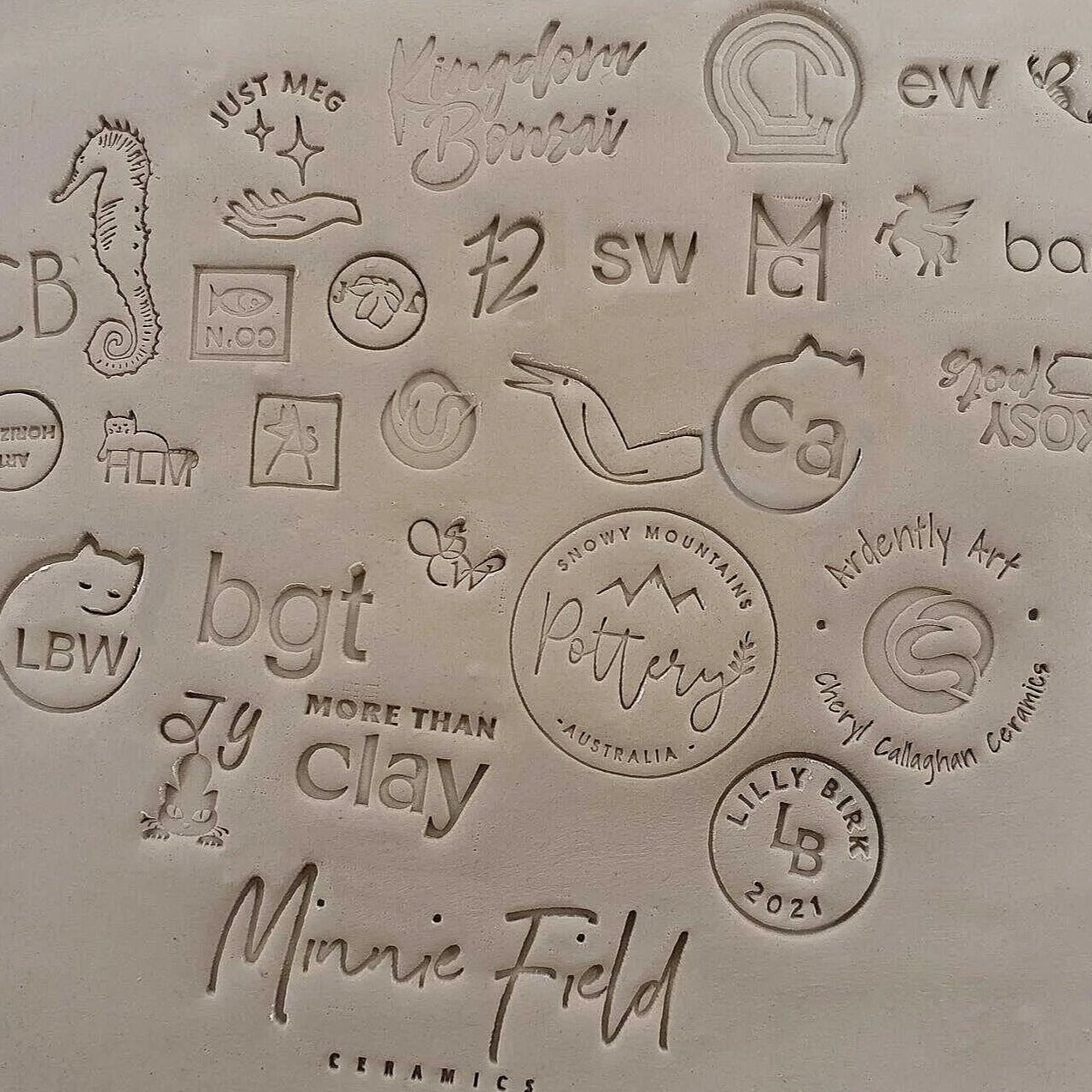 Anyone know how to make custom metal stamps for pottery? : r/Pottery